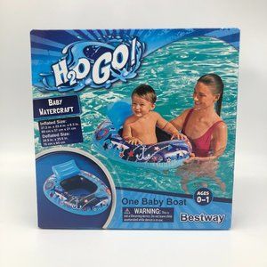 H2O Go! Summer Pool Inflatable Baby Boat Watercraft NEW